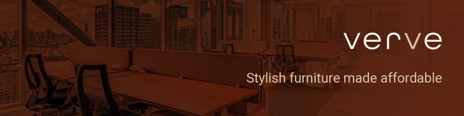 LinkedIn banner — redwood duotone